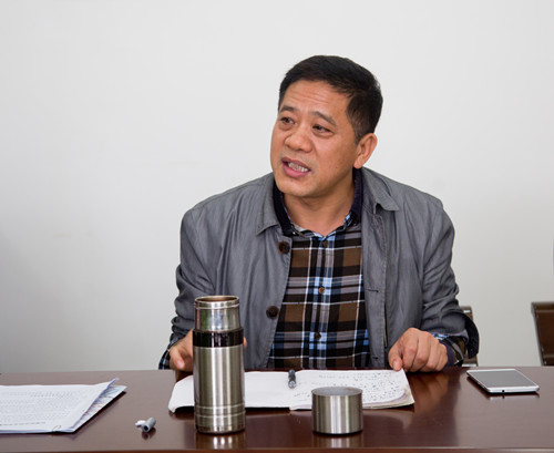 副市长周志平到我校调研指导