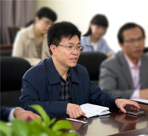 副市长周志平到我校调研指导